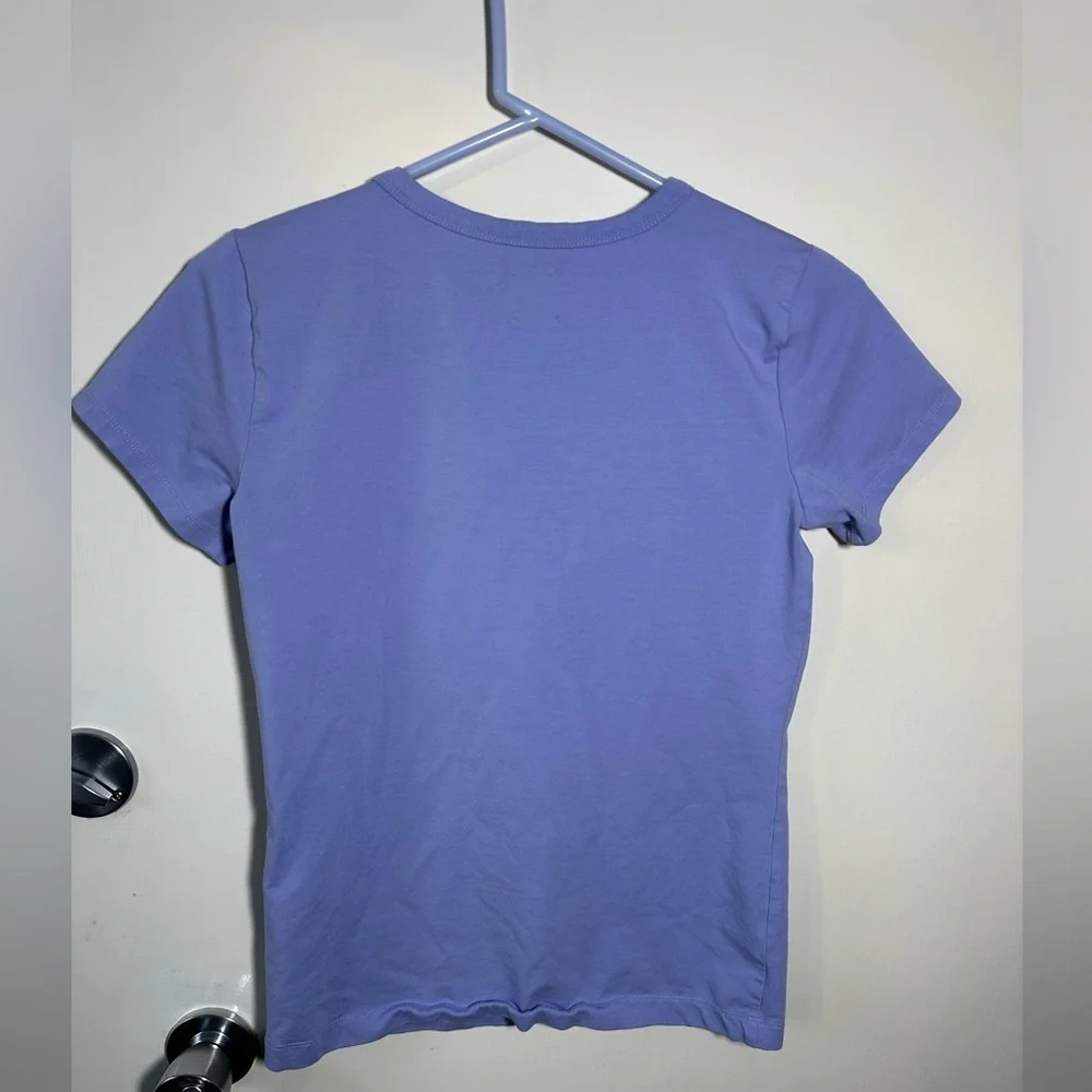 NIC+ZOE Lavender Crew Neck Top - Picture 4 of 5